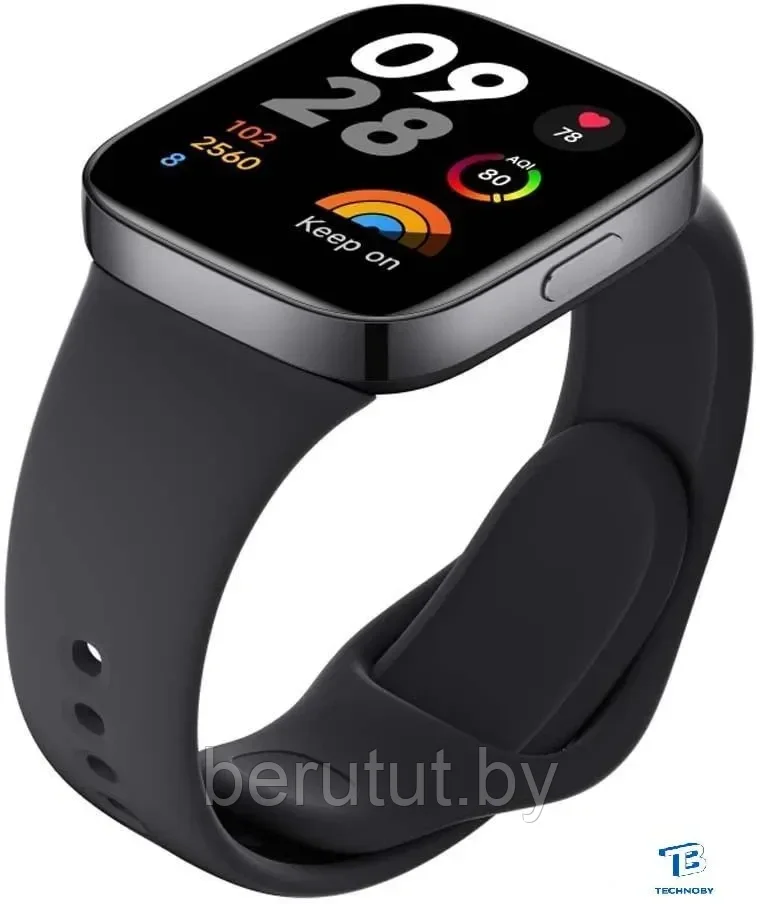 Смарт часы Xiaomi Watch 3 Active black ( Smart watch ) - фото 1 - id-p224404387