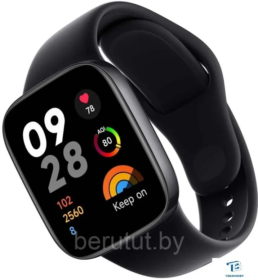 Смарт часы Xiaomi Watch 3 Active black ( Smart watch ) - фото 3 - id-p224404387