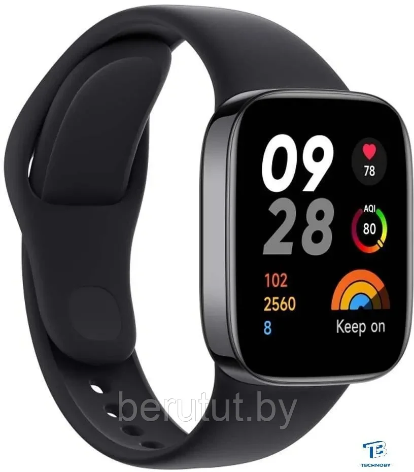 Смарт часы Xiaomi Watch 3 Active black ( Smart watch ) - фото 4 - id-p224404387