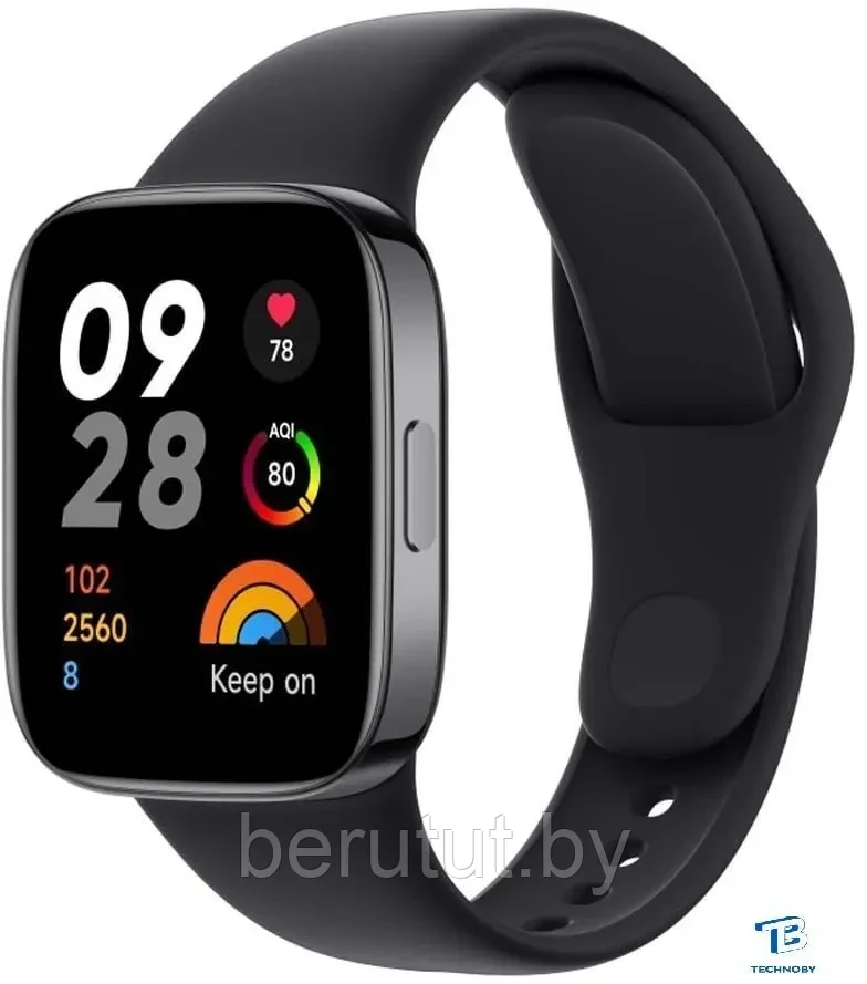 Смарт часы Xiaomi Watch 3 Active black ( Smart watch ) - фото 2 - id-p224404387