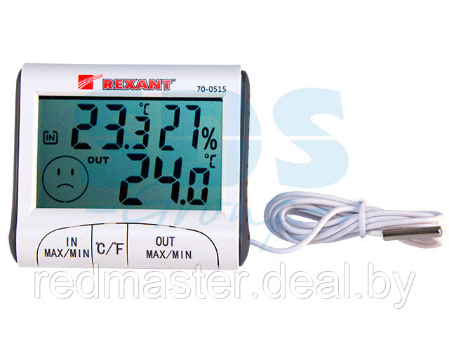 Термогигрометр комнатно-уличный REXANT 70-0515 - фото 1 - id-p224403312