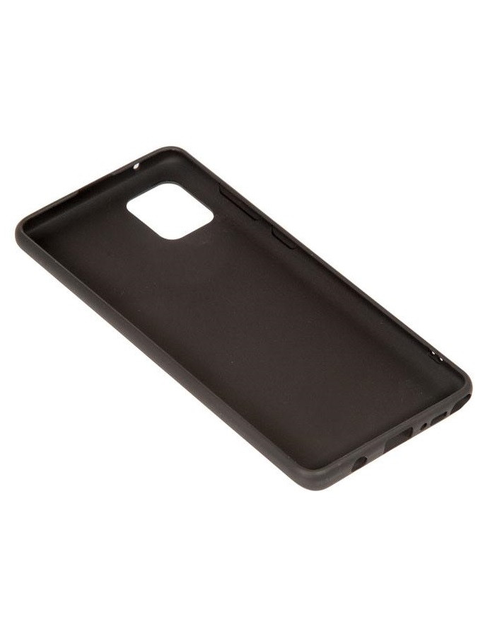 Чехол-накладка для Samsung Galaxy A81 (силикон) черный - фото 4 - id-p121360643