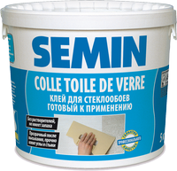 Клей для стеклообоев (стеклохолста) Semin Colle Toile de Verre, 5 кг, фото 2