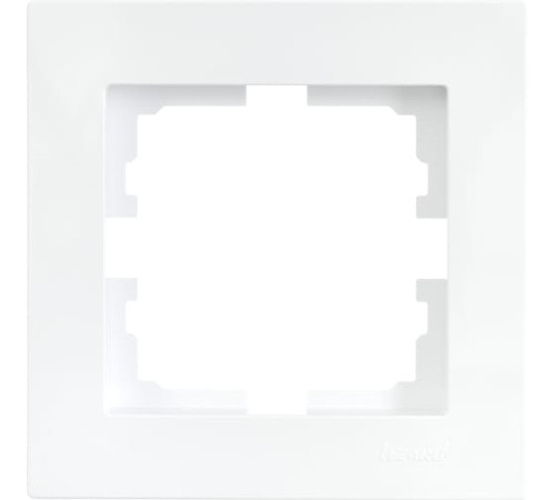 Рамка 1-ая горизонтальная белая Lezard Vesna - фото 1 - id-p224406091