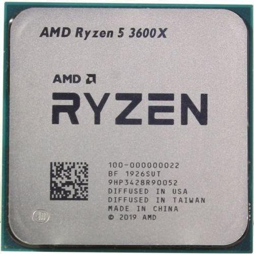 Процессор Socket-AM4 AMD Ryzen 5 3600X (100-000000022) 6C/12T 3.8GHz/4.4GHz 3+32Mb 95W oem - фото 1 - id-p224407139