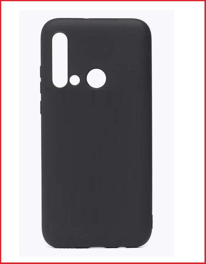 Чехол-накладка для Huawei P20 Lite 2019 / Nova 5i (силикон) черный - фото 1 - id-p101964080