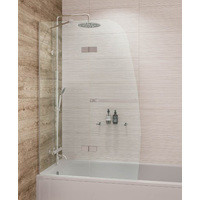 Стеклянная шторка для ванны Grossman GR-102/1 150х100 - фото 1 - id-p224411095