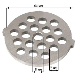Решетка крупная для мясорубки Normann AMG-351, AMG-352, AMG-421, AMG-551