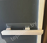 Стеклянная дверь для бани Fireway 1900х700 мм, стекло графитовое матовое, фото 5