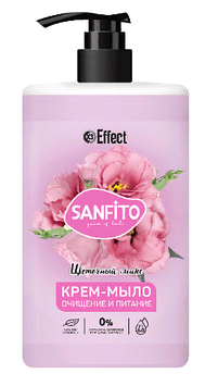 Мыло-крем "Effect Sanfito", 1 л Цветочный микс