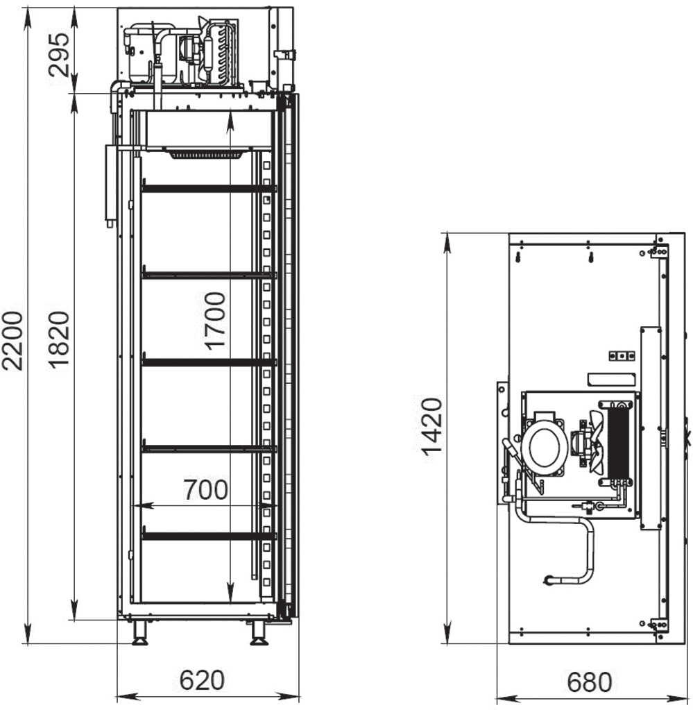 Шкаф холодильный Фармацевтический ARKTO ШХФ-1000-КСП - фото 2 - id-p224413194