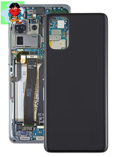 Задняя крышка (корпус) для Samsung Galaxy S20 Ultra , цвет: черный - фото 1 - id-p154023563