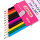 Карандаши цветные ПИФАГОР для девочек «БЫСТРЕЕ! ВЫШЕ! СИЛЬНЕЕ!», 12 цветов, классические - фото 3 - id-p224413567