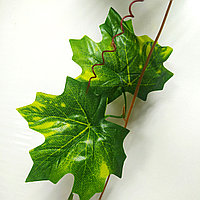 Лиана искусственная Кленовый лист 2.5 м