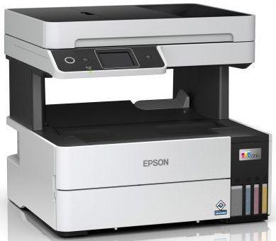 Комбайн Epson L6490 (A4струйноеМФУфаксLCD17стр/мин4800x1200dpi4краскиUSB2.0ADFWiFiсетевой двустор. печать) - фото 1 - id-p224413618