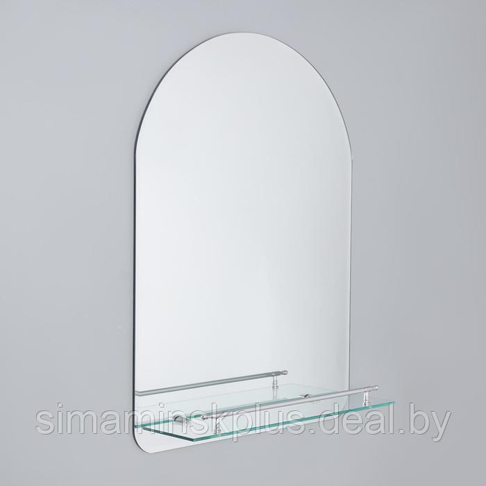 Зеркало в ванную комнату Ассоona A628, 60×45 см, 1 полка - фото 1 - id-p224414099