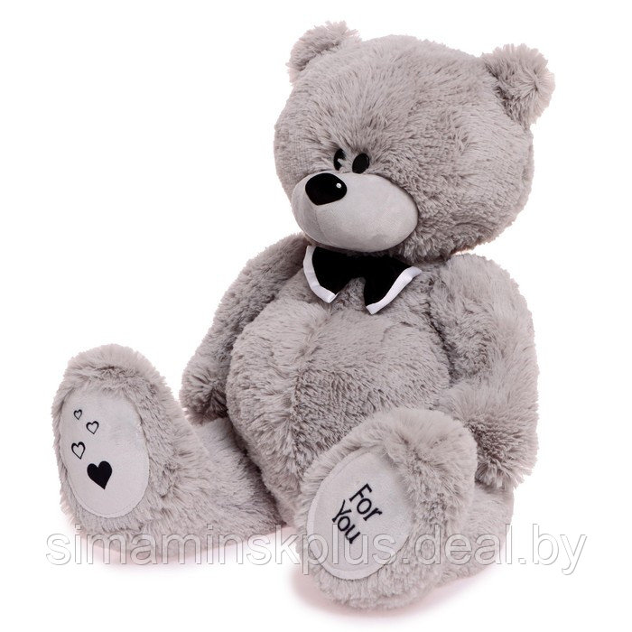 Мягкая игрушка «Мишка Дедди», цвет серый, 80 см - фото 2 - id-p224414526