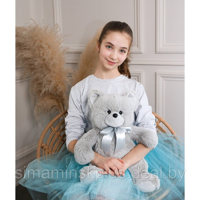 Мягкая игрушка «Медведь Саша», 50 см, цвет серый - фото 7 - id-p224414717