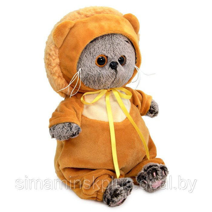 Мягкая игрушка «Басик Baby в костюмчике «Львенок», 20 см - фото 2 - id-p224414729