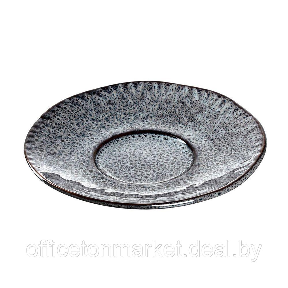 Тарелка "Matera", керамика, 15 см, серый - фото 1 - id-p224400957