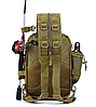 Рюкзак тактический мужской, походный, для рыбалки и охоты. Размер: 40х25х14 см, фото 6