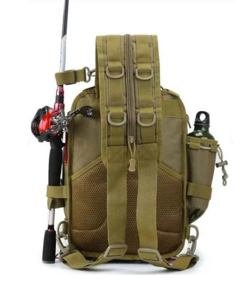Рюкзак тактический мужской, походный, для рыбалки и охоты. Размер: 40х25х14 см - фото 6 - id-p224415706