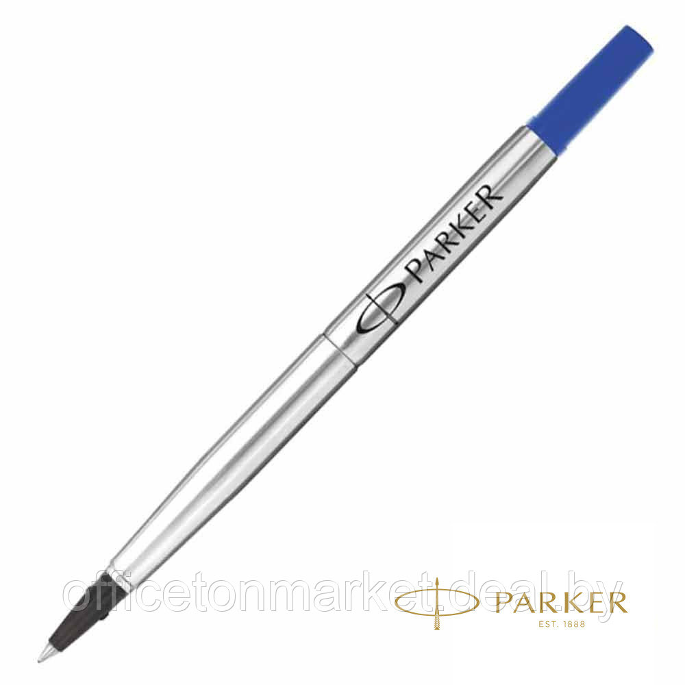Стержень-роллер "Parker", F, 0.5 мм, 117 мм, синий - фото 1 - id-p224376096