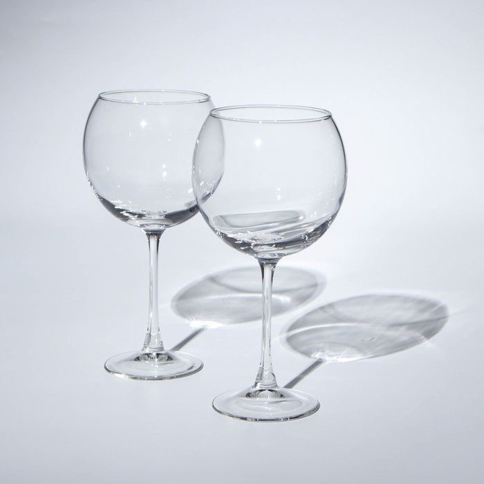 Набор стеклянных бокалов для вина «Эдем», 650 мл, 2 шт - фото 2 - id-p224415764