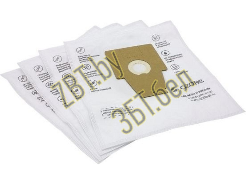 Мешки-пылесборники (пакеты) для пылесоса Bosch M-06 (Type P, BBZ52AFP, BBZ52AFG1, 00462586) - фото 2 - id-p194492630