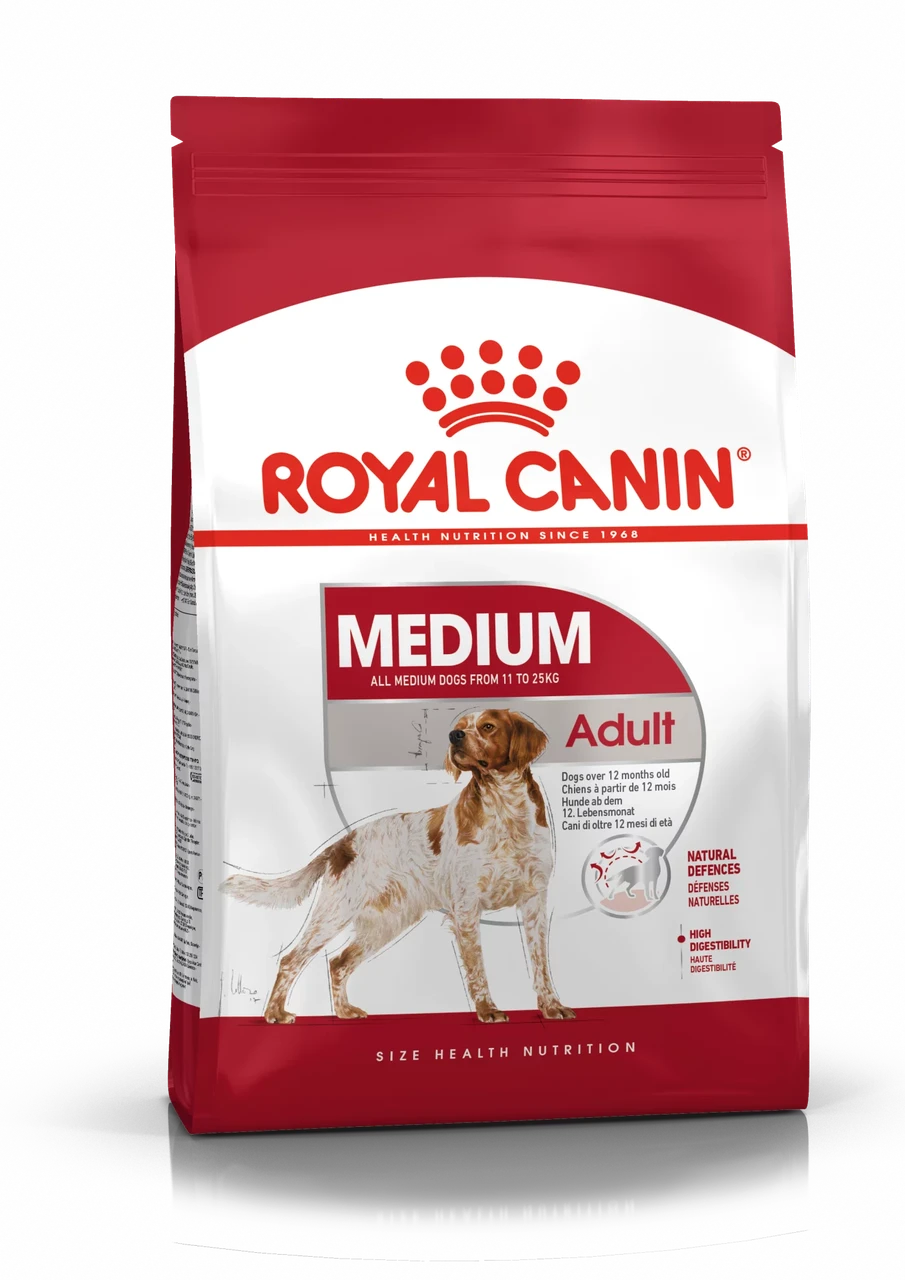 Сухой корм Royal Canin Medium Adult для взрослых собак средних размеров 3кг.