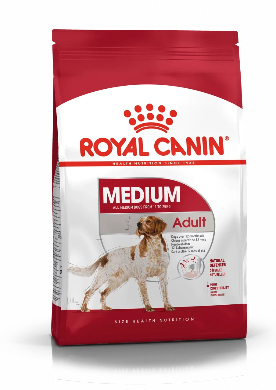 Royal Canin Medium Adult, сухой корм для взрослых собак средних размеров, 3кг.,(Россия) - фото 1 - id-p224415939
