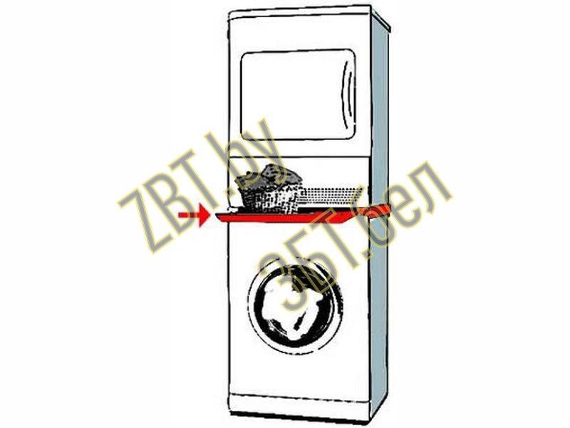 Соединительный элемент для установки сушильного аппарата на стиральную машину Bosch 00462979 - WZ20230 - фото 2 - id-p224418834
