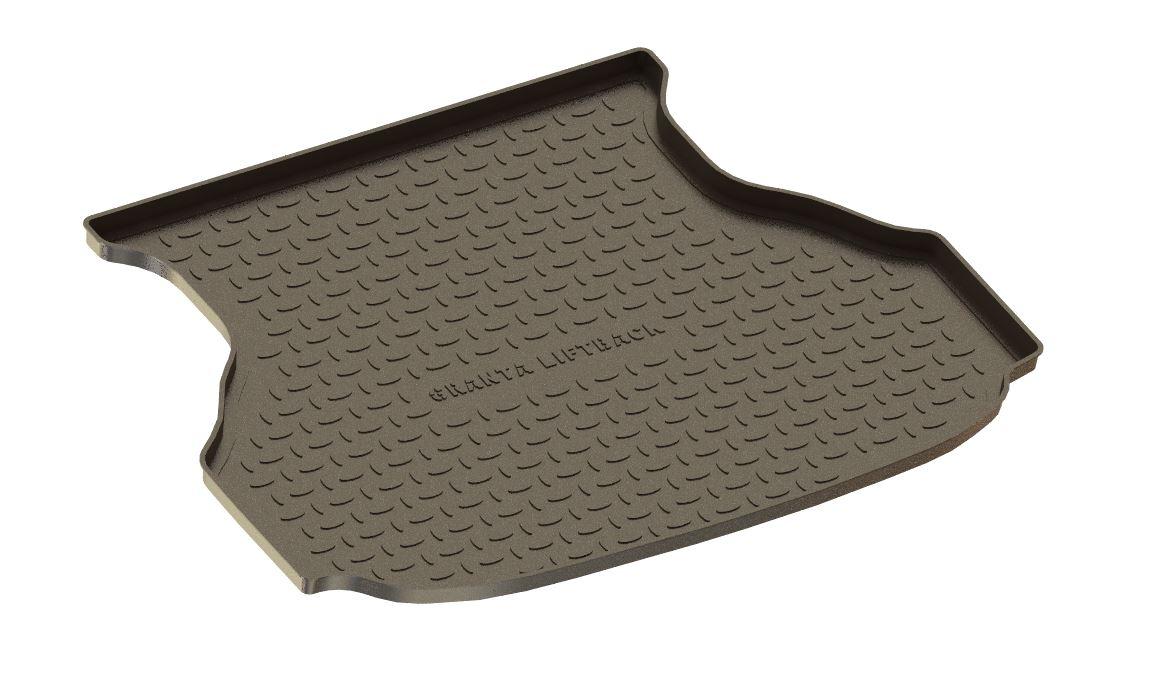 Коврик багажника Seintex для LADA Granta liftback 2012-2018 (цвет черный) 85939