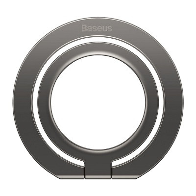 Кольцо с MagSafe для iPhone Baseus Halo Series Foldable Metal Ring (SUCH000012) серебро - фото 2 - id-p224419253
