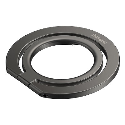 Кольцо с MagSafe для iPhone Baseus Halo Series Foldable Metal Ring (SUCH000012) серебро - фото 3 - id-p224419253