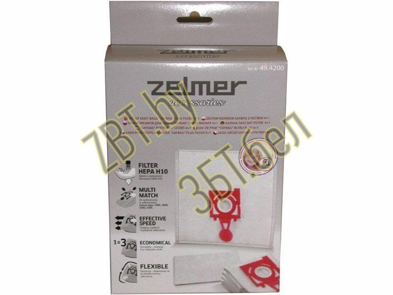 Мешки / пылесборники / фильтра / пакеты для пылесоса Zelmer A49.4200 / 12006468