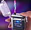 Электронная водонепроницаемая пьезо зажигалка - фонарик с USB зарядкой LIGHTER Оранжевая, фото 6