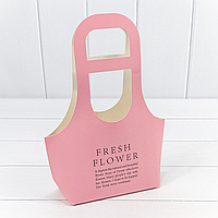 Сумочка-пакет "Fresh Flower" 17*32*7,5 см, розовый