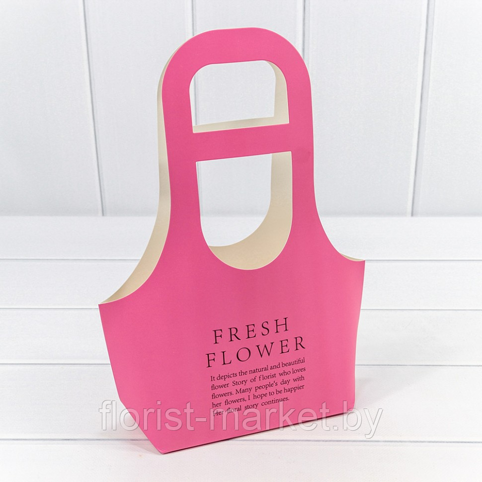 Сумочка-пакет "Fresh Flower" 17*32*7,5 см, лиловый