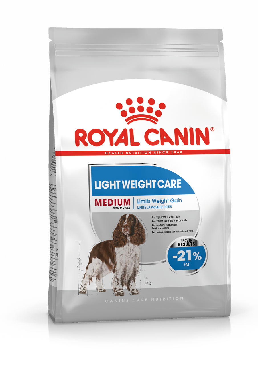 Сухой корм Royal Canin Medium Light Weight Car для собак склонных к набору веса 3кг.