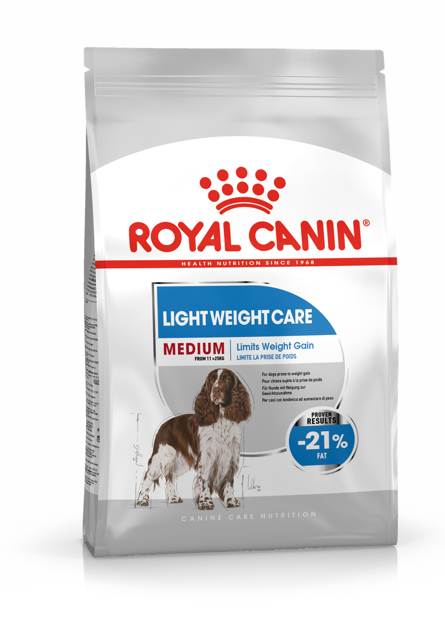 Royal Canin Medium Light Weight Car сухой корм для взрослых и стареющих собак средних размеров,3кг., (Франция) - фото 1 - id-p224419360