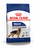 Royal Canin Maxi Adult, сухой корм для взрослых собак крупных размеров, 15кг., (Россия)
