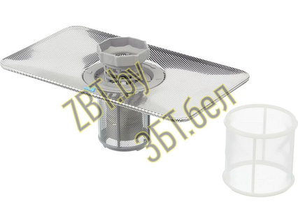 Фильтр (грубой + тонкой) очистки + микрофильтр для посудомоечной машины Bosch 00435650, фото 2