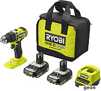 Дрель-шуруповерт Ryobi HP RDD18C-220S 5133004980 (с 2-мя АКБ)