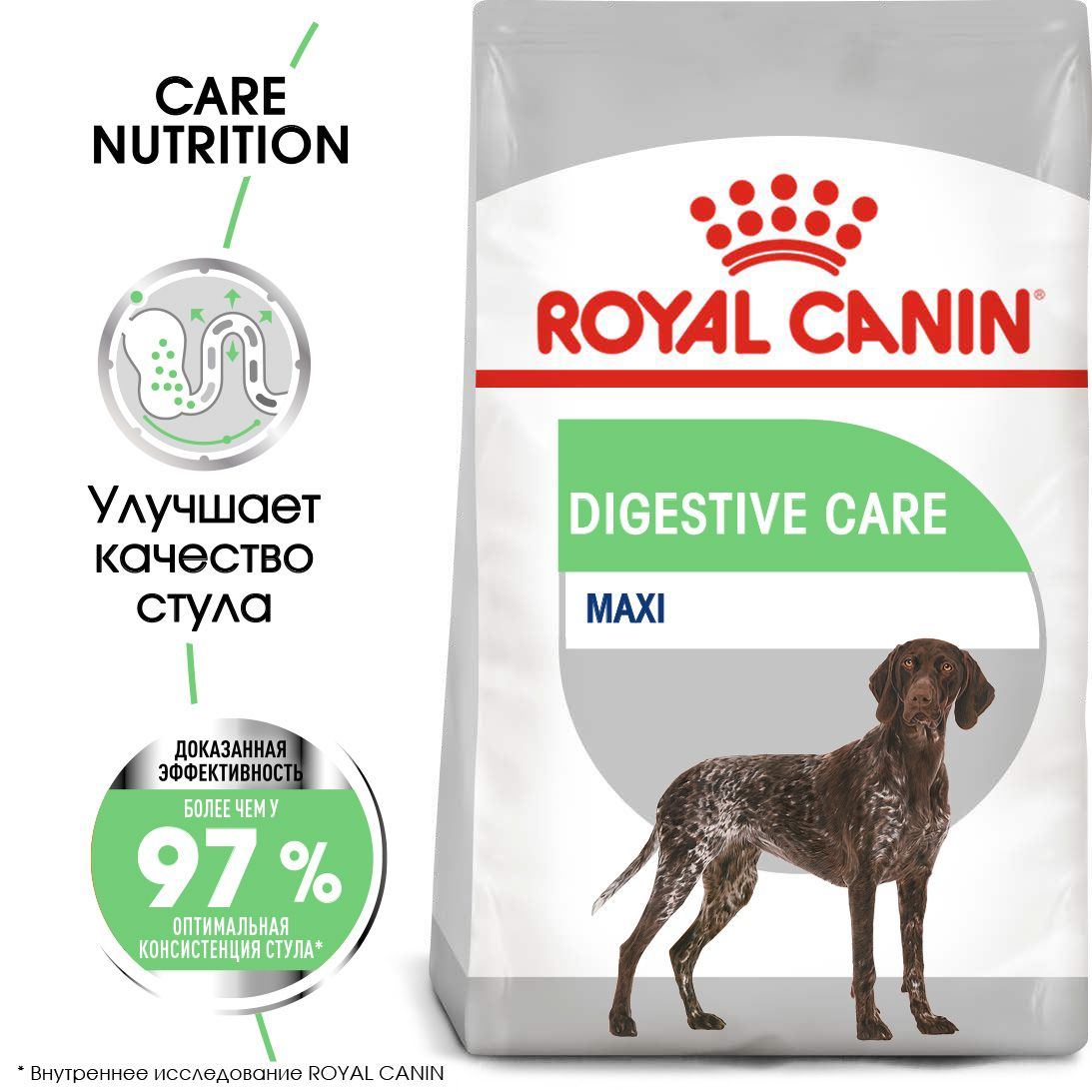 Royal Canin Maxi Digestive Care, сухой корм для взрослых и стареющих собак крупных размеров, 3кг., (Россия) - фото 2 - id-p224423917