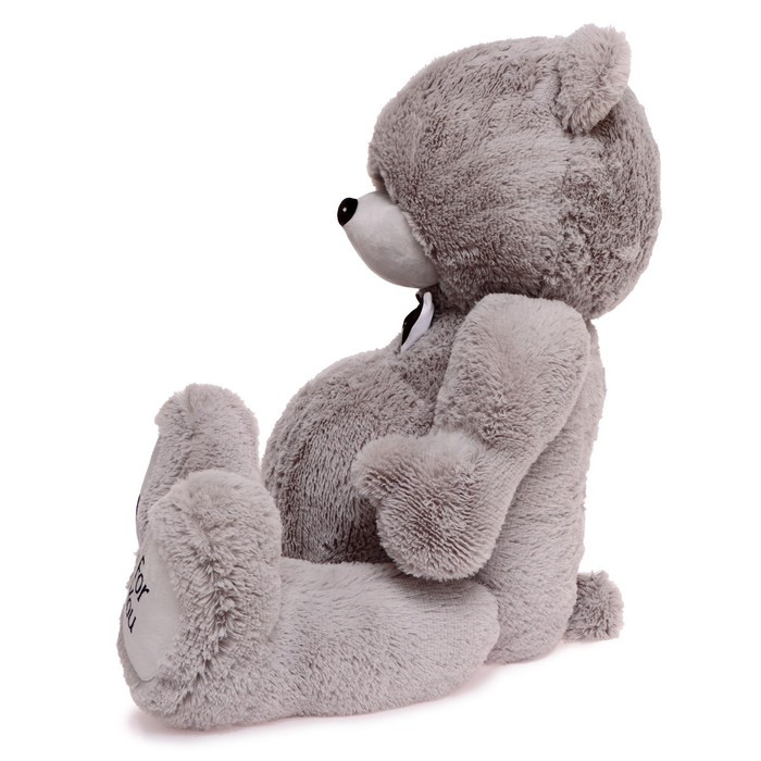 Мягкая игрушка «Мишка Дедди», цвет серый, 130 см - фото 4 - id-p224424181
