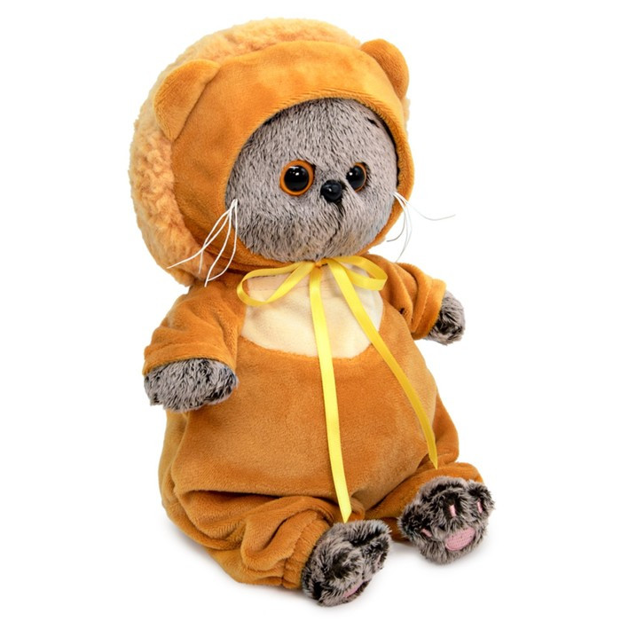 Мягкая игрушка «Басик Baby в костюмчике «Львенок», 20 см - фото 2 - id-p224424226