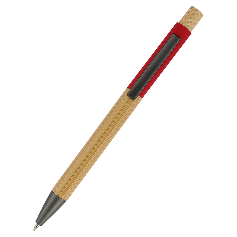 Ручка "Авалон" с корпусом из бамбука и софт-тач вставкой - фото 2 - id-p224424749