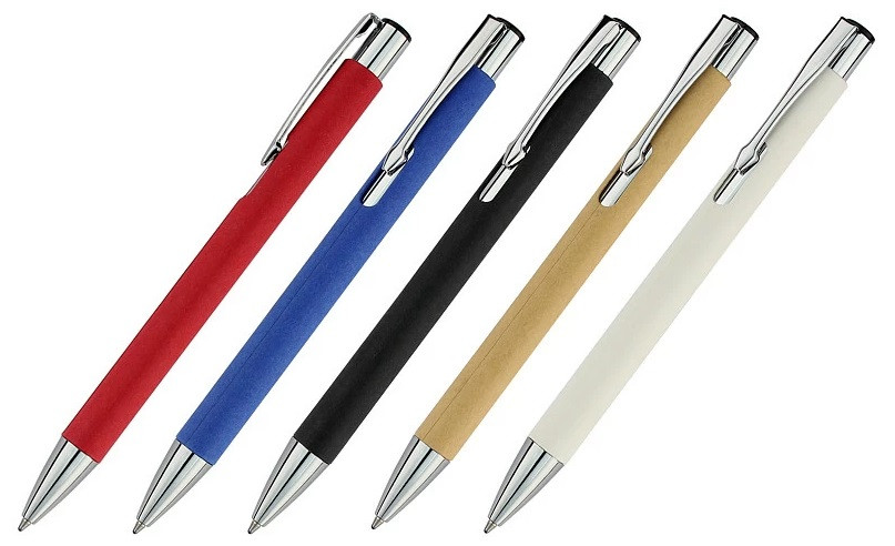 Ручка "Ньюлина" с корпусом из бумаги