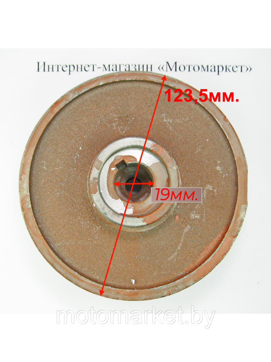 Крыльчатка на мотопомпу LT 80 (шпонка 19мм) (ID#224424862), цена: 45 ...